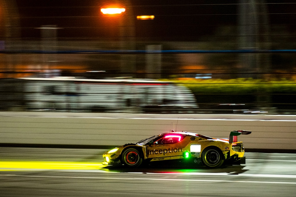 Frederik Schandorff udgik fra føring på Daytona
(Foto: Inception Racing)